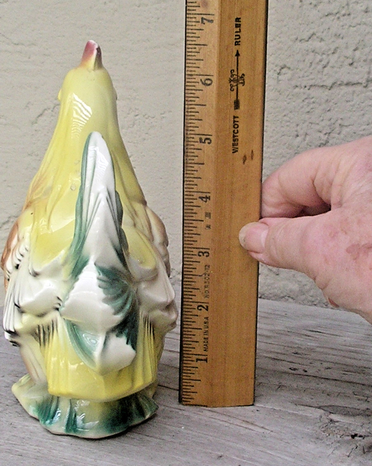 Vtg Chicken Figure Hen Rooster