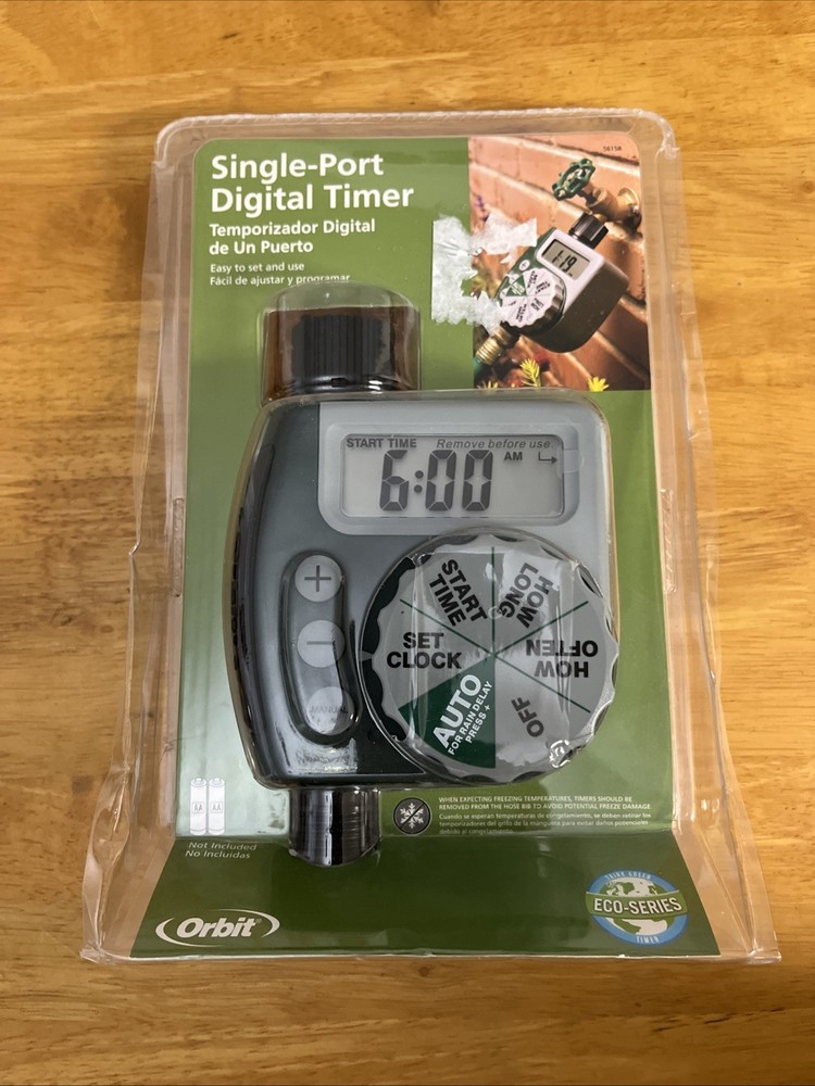 Orbit Single Port Digital Timer Model 56158, New