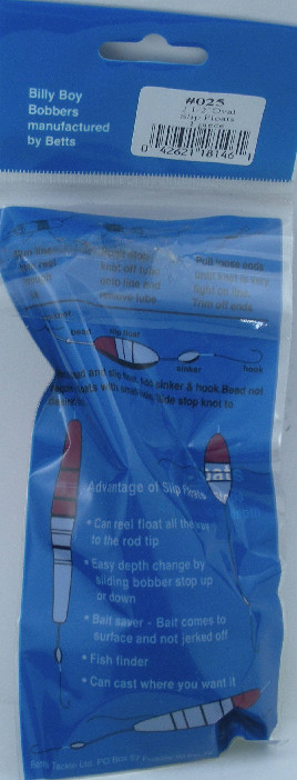 Betts 025 2-1/2" Oval Slip Foam Float