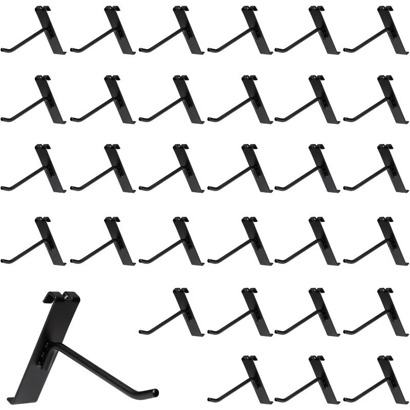 4 Inch Gridwall Hooks Grid Panel Hanging Hooks Retail Home & Workspace