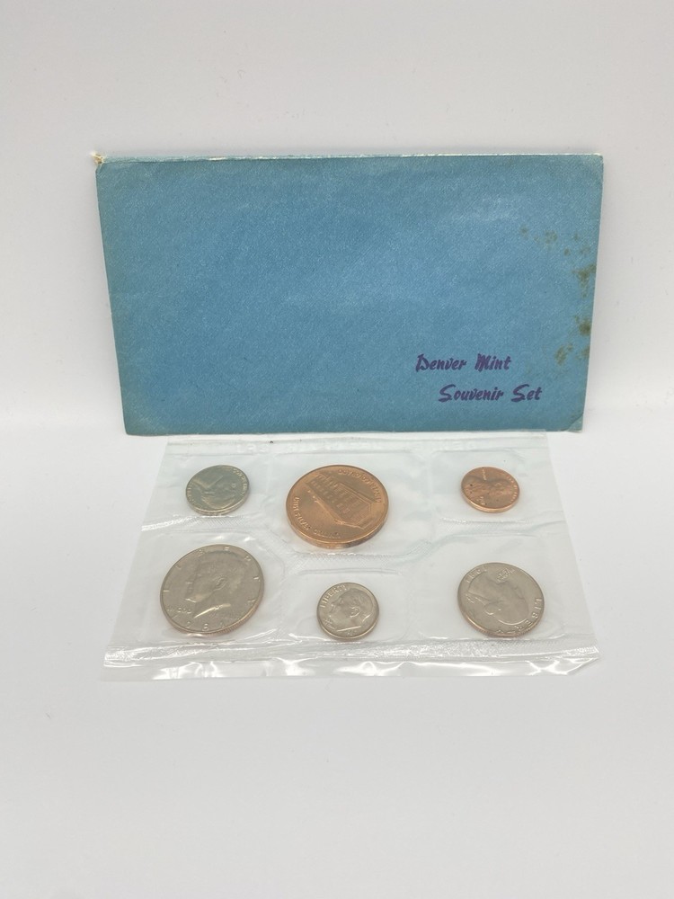 1981 Denver Mint Souvenir Set  With Envelope