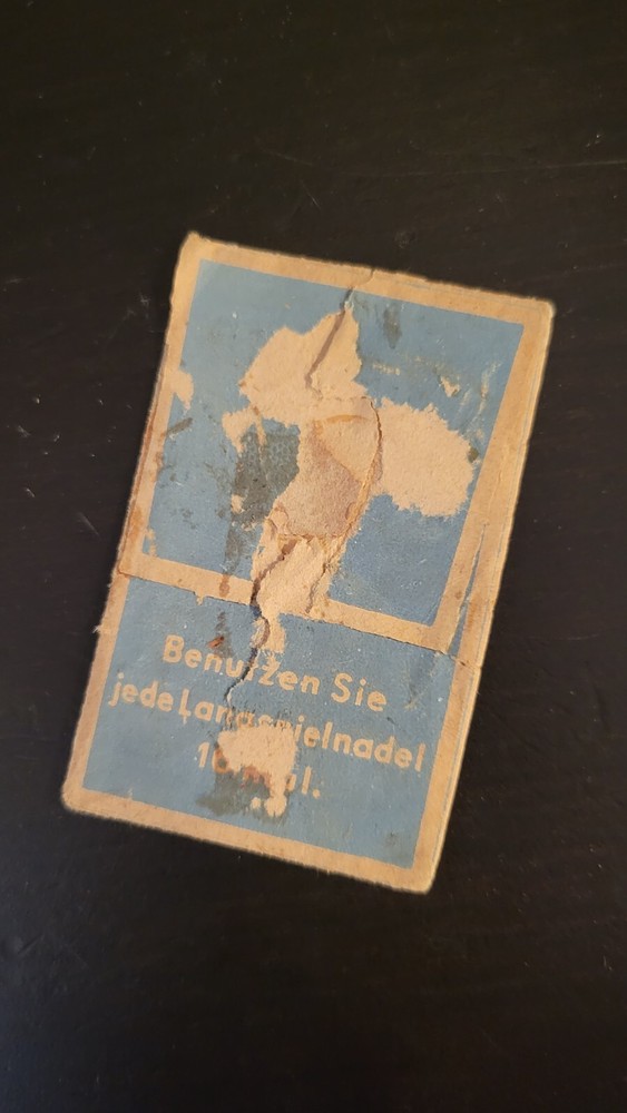 Gramophone phonograph needle packet Empty Eisbaer Ice Bear Polar Bear Condor