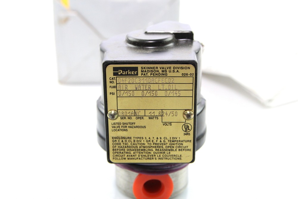 Parker Complete Valve 04F20C3110ACFEC02