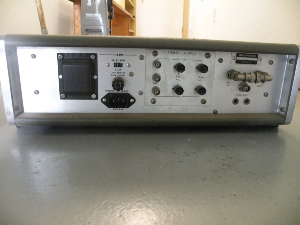 HP 4800A Vector Impedance Meter w/ 4801A Direct Measurement Plug-In