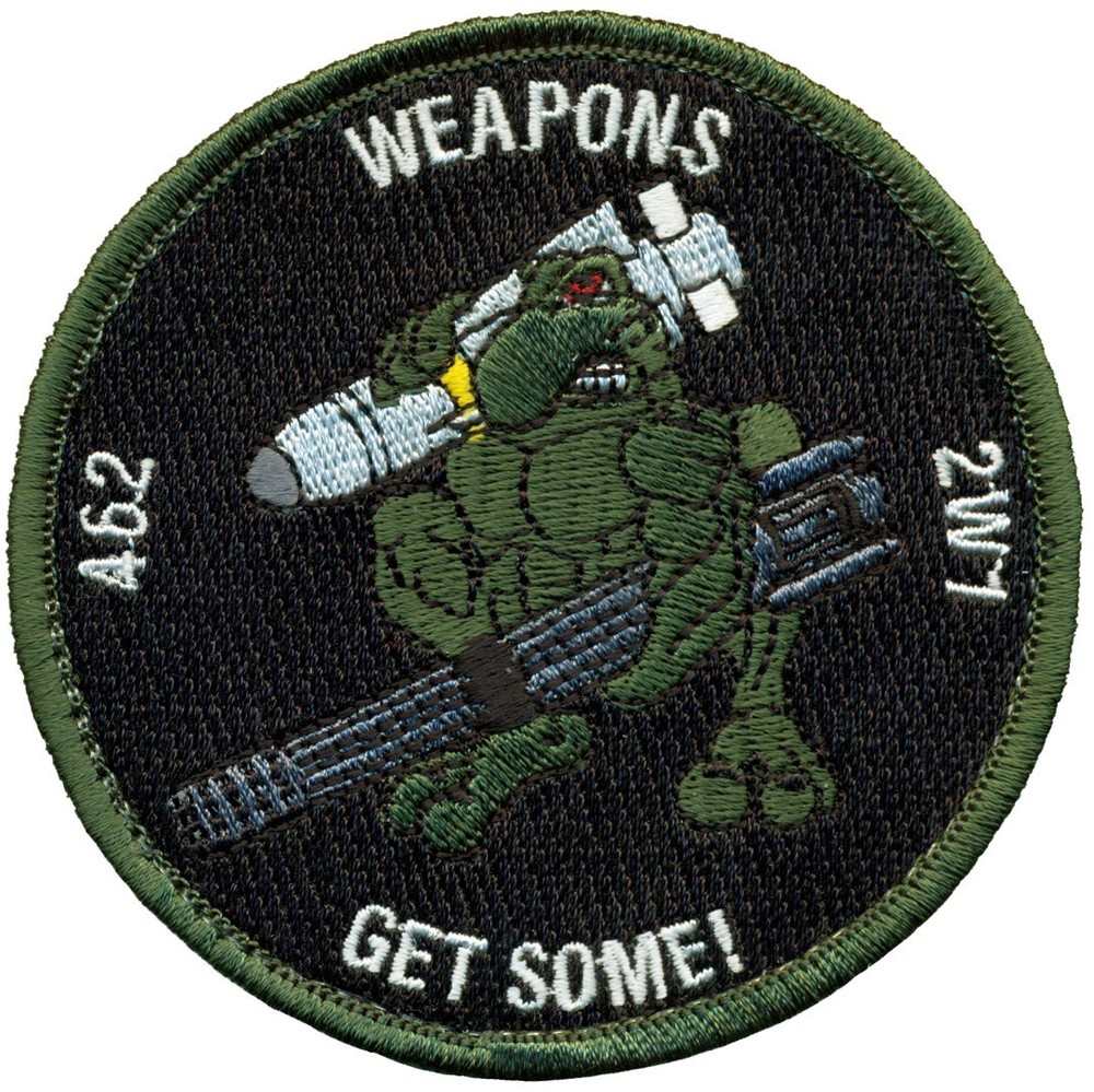 USAF 462 / 2W1 A-10 WARTHOG WEAPONS LOADER PATCH