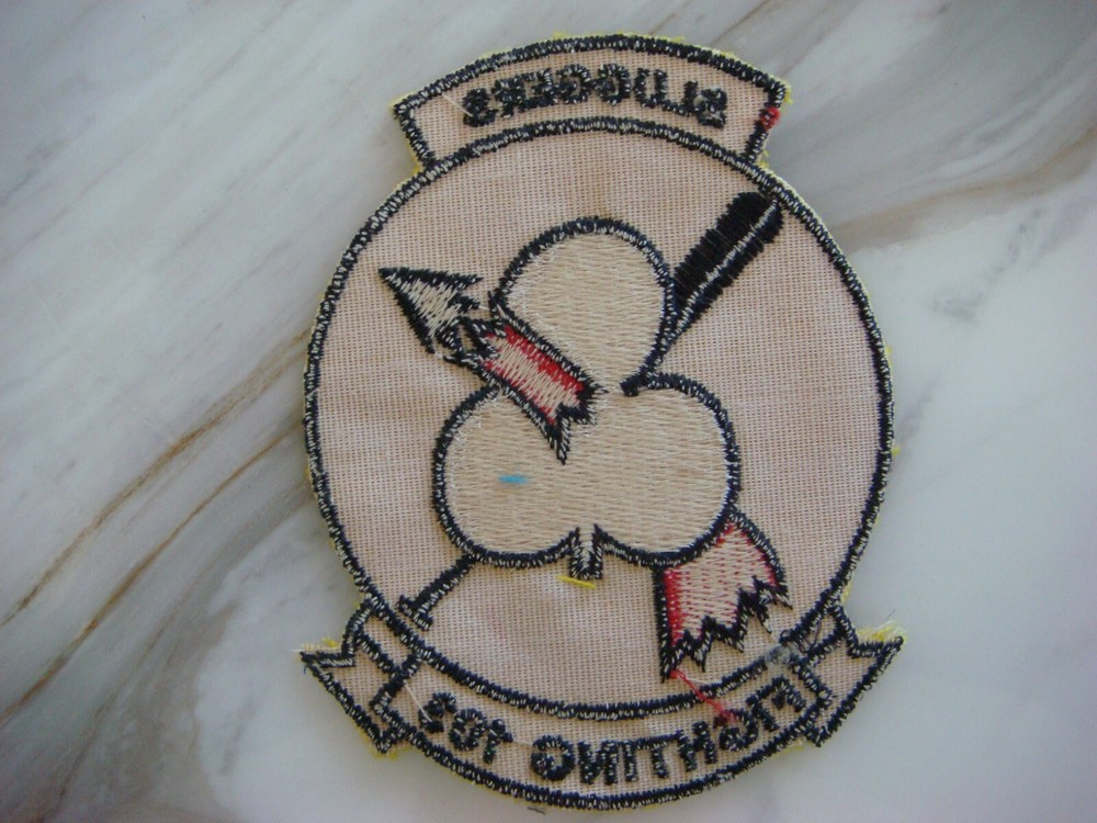 US NAVY FIGHTING SQUADRON VF-103 "SLUGGERS, VIETNAM WAR PATCH