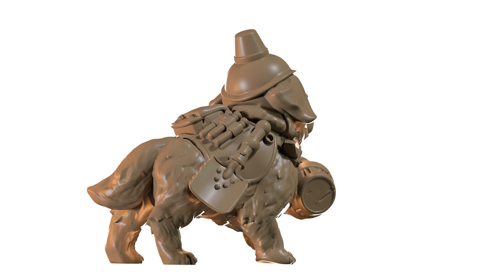 Capsule Chibi - Rescue Dog