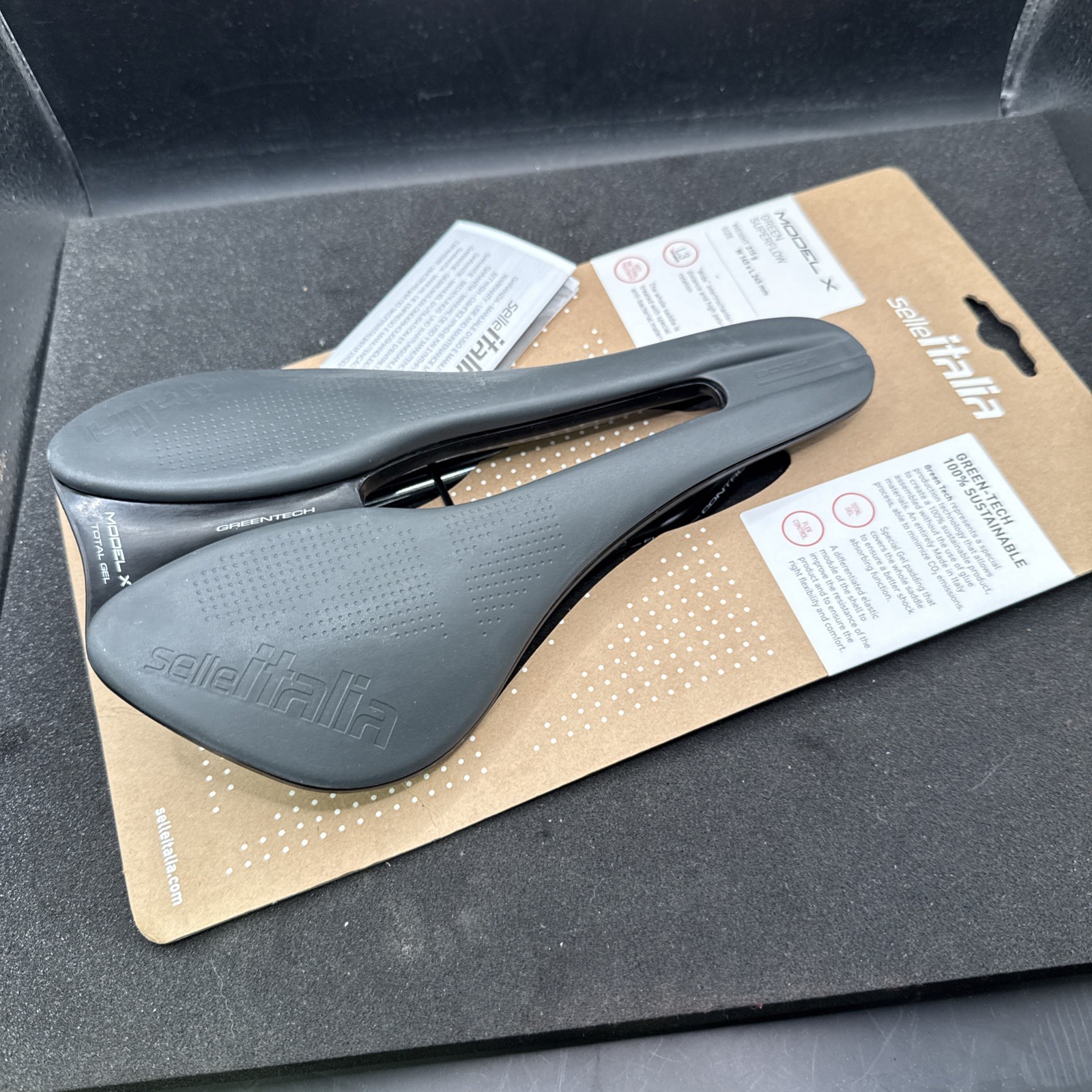 Selle Italia Model X Green L3 Superflow Cycling Saddle 145mm (9419-2)