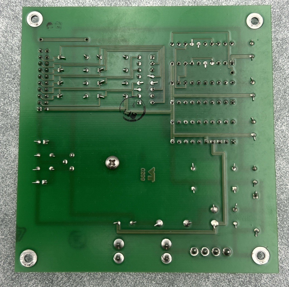 LINK INC 460-094 TIMING SOURCE BOARD W/MULTICOLORED FLAT RIBBON CABLE