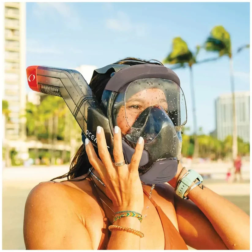 Oceanic Full Face Snorkelling Mask - Large **Some missing accessories** 1893025
