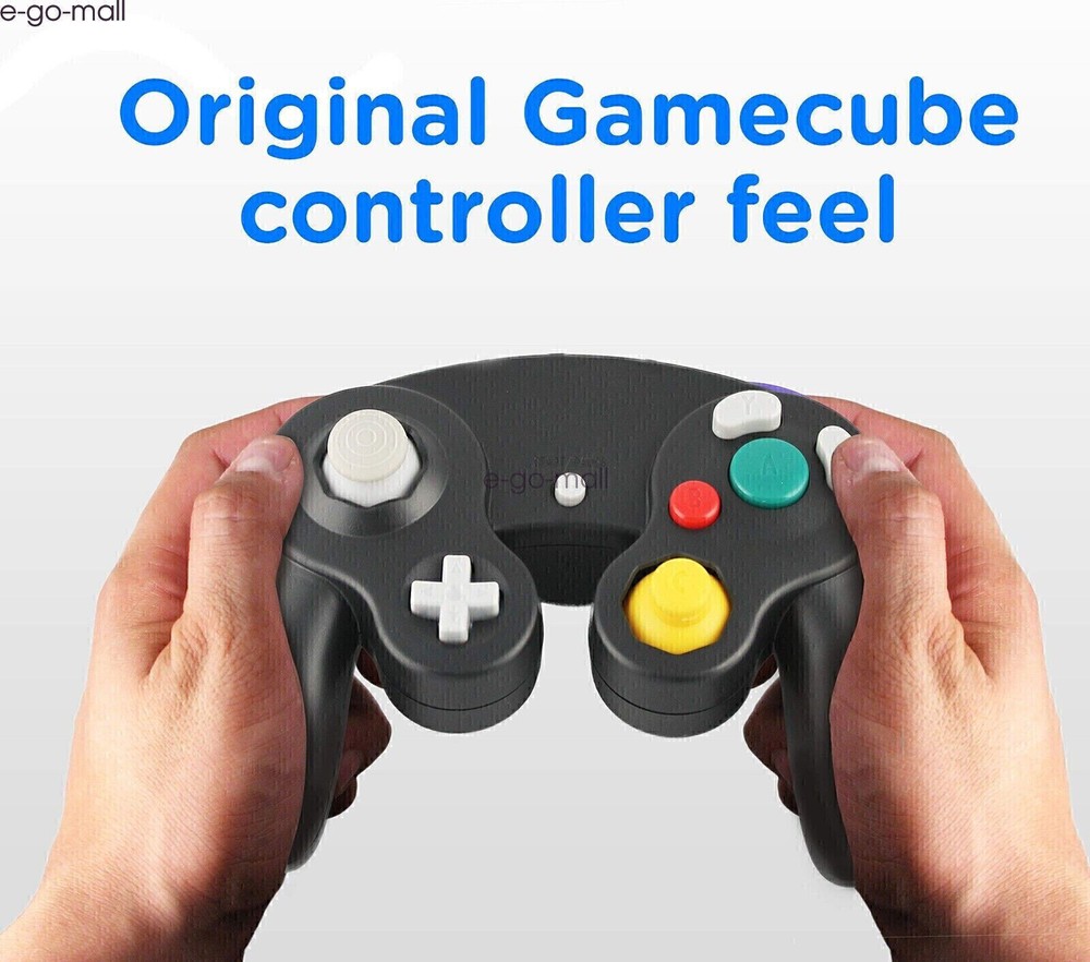 2 Pack Wired Gamecube Controller for Switch Wii U PC(need adapter) GameCube