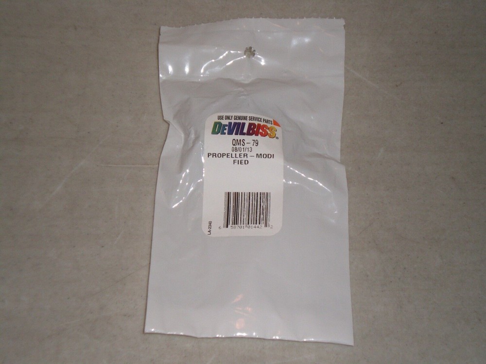 New! Devilbiss QMS-79 Propeller-Modified Free Shipping!