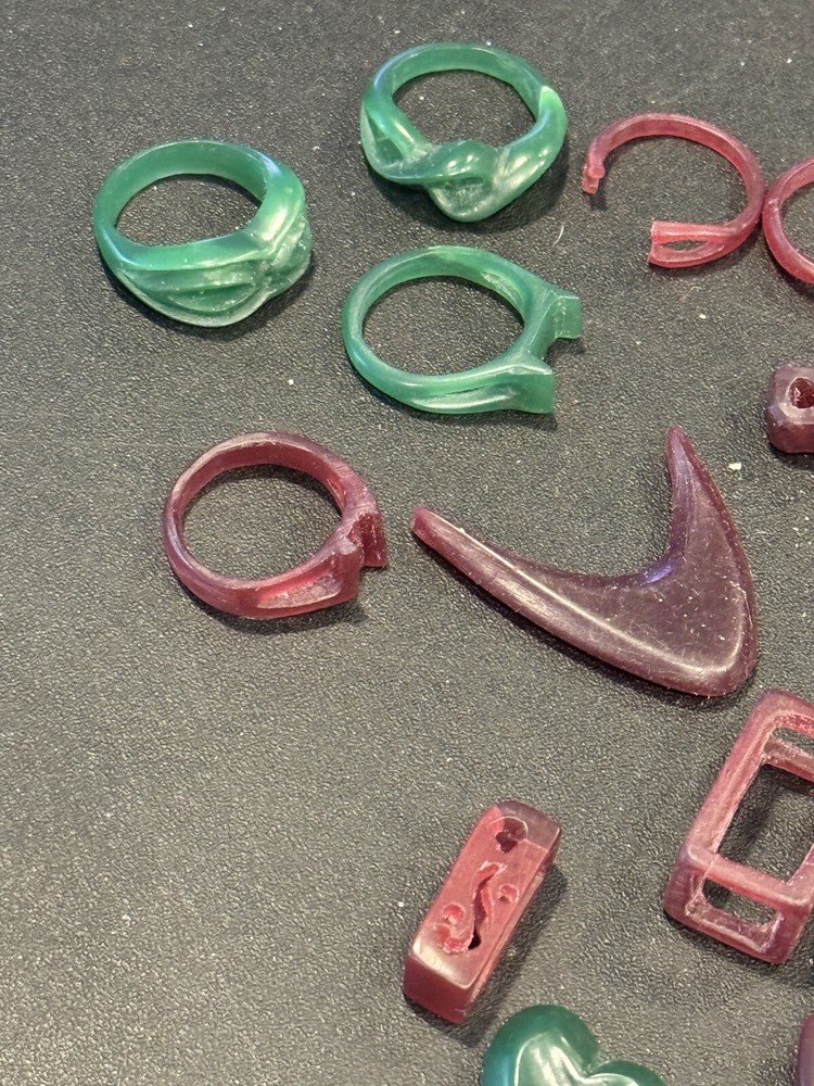 Assorted Wax Patterns For Lost Wax Casting