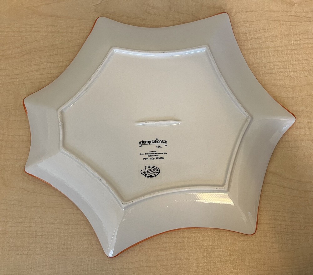 Temptation Boofetti Spiderweb Shaped Serving Platter