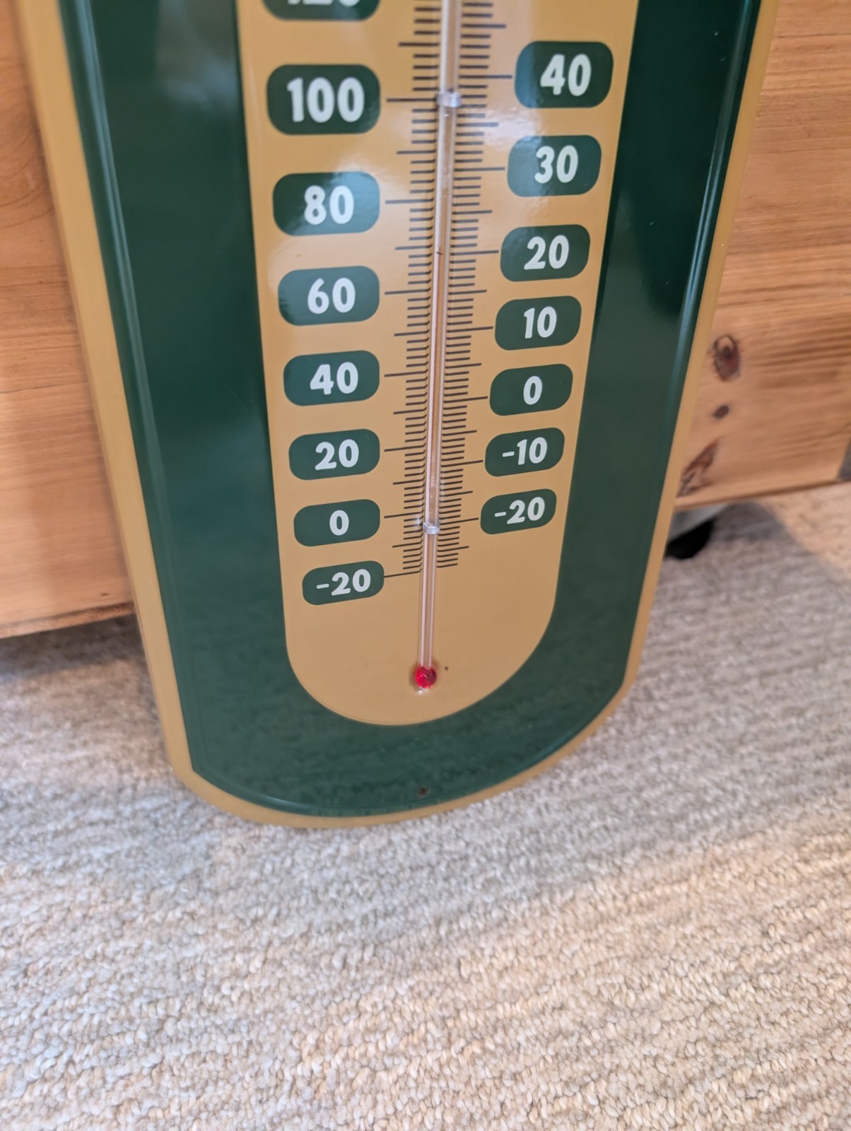 Officially Licensed Smokey The Bear Open Roads Metal Thermometer 18" X 5.75"