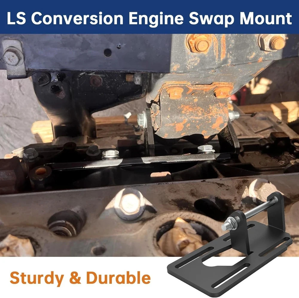 LS Conversion Engine Swap Mounts Compatible with 1973-1998 Square Body / OBS Che