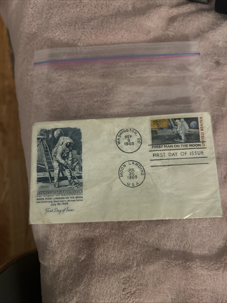 First Man On The Moon First Day Issue 1969