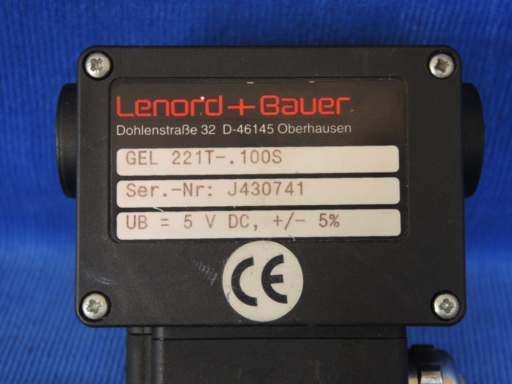 Lenord + Bauer GEL 221T-.100S Linear Encoder