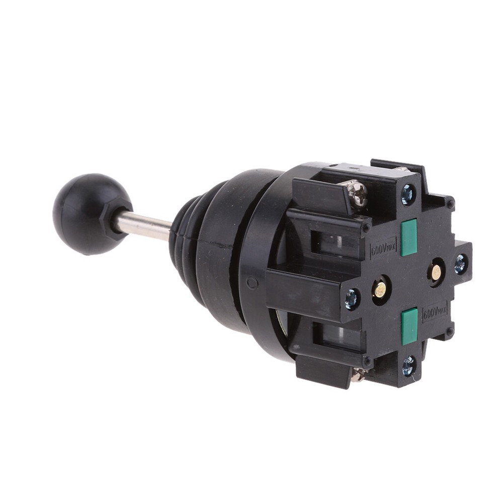 Self-locking 2NO joystick switch with two self-locking positions