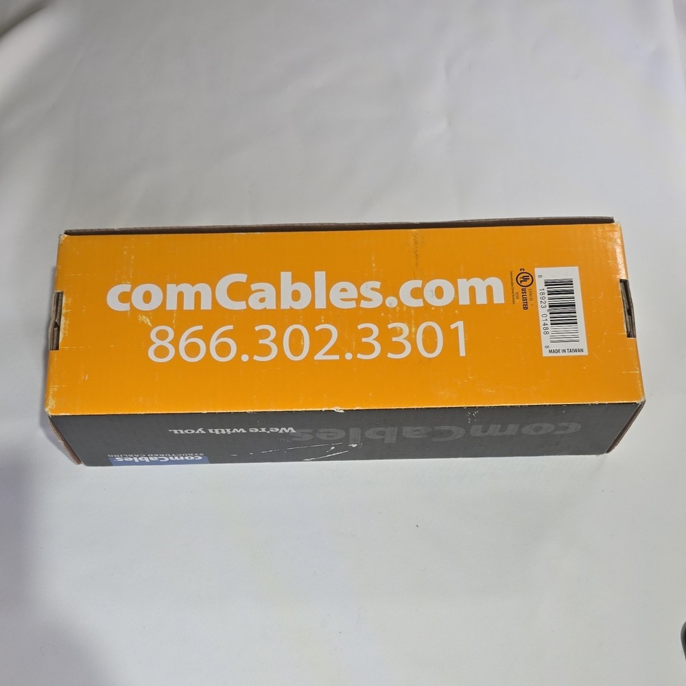 comCables Cat 6 12 Port Mini Patch Panel with 89D Bracket PP-C6-12M-C