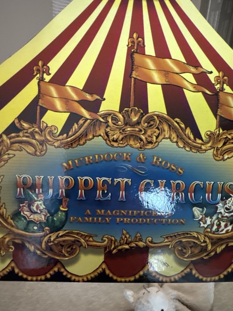 MURDOCK & ROSS PUPPET CIRCUS RESTAURATION HARDWARE TENT STAGE