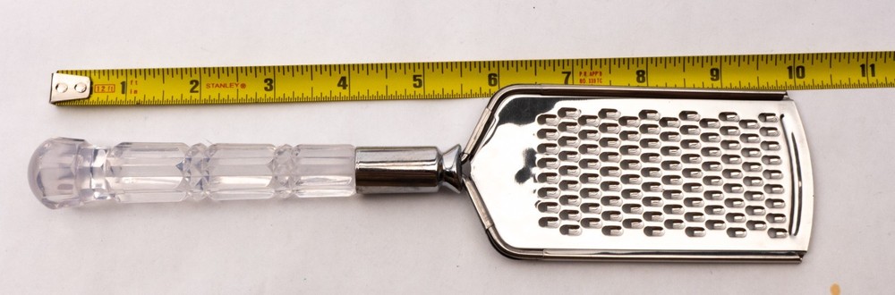 Six Piece Plastic Crystal Handled Serving Hostess Set