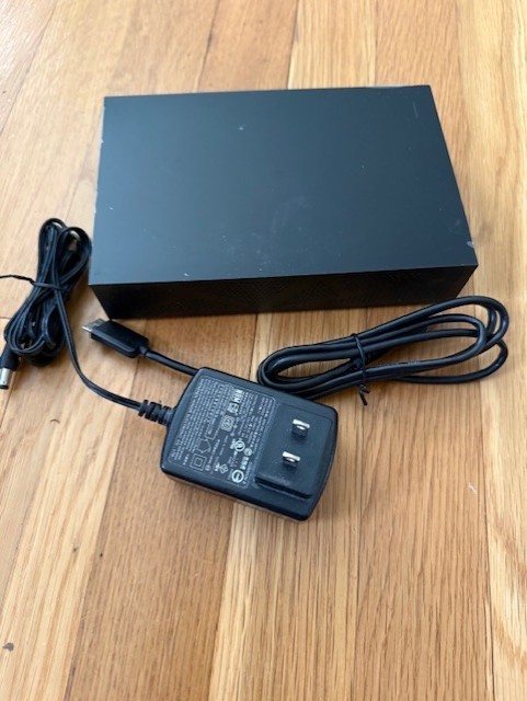 Seagate 5TB Backup Plus Desktop External HDD model SRD00F2 w/adapter and plug