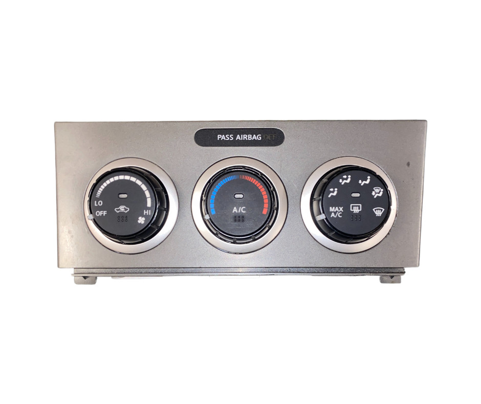 07-09 Sentra Climate Control Panel Temperature Unit A/C Heater 27500 ET00A