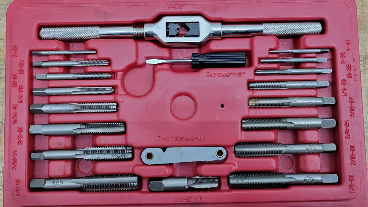 MAC Tools Tap and Hex Die Set 41 PC SAE TD41SAES - Pre-owned