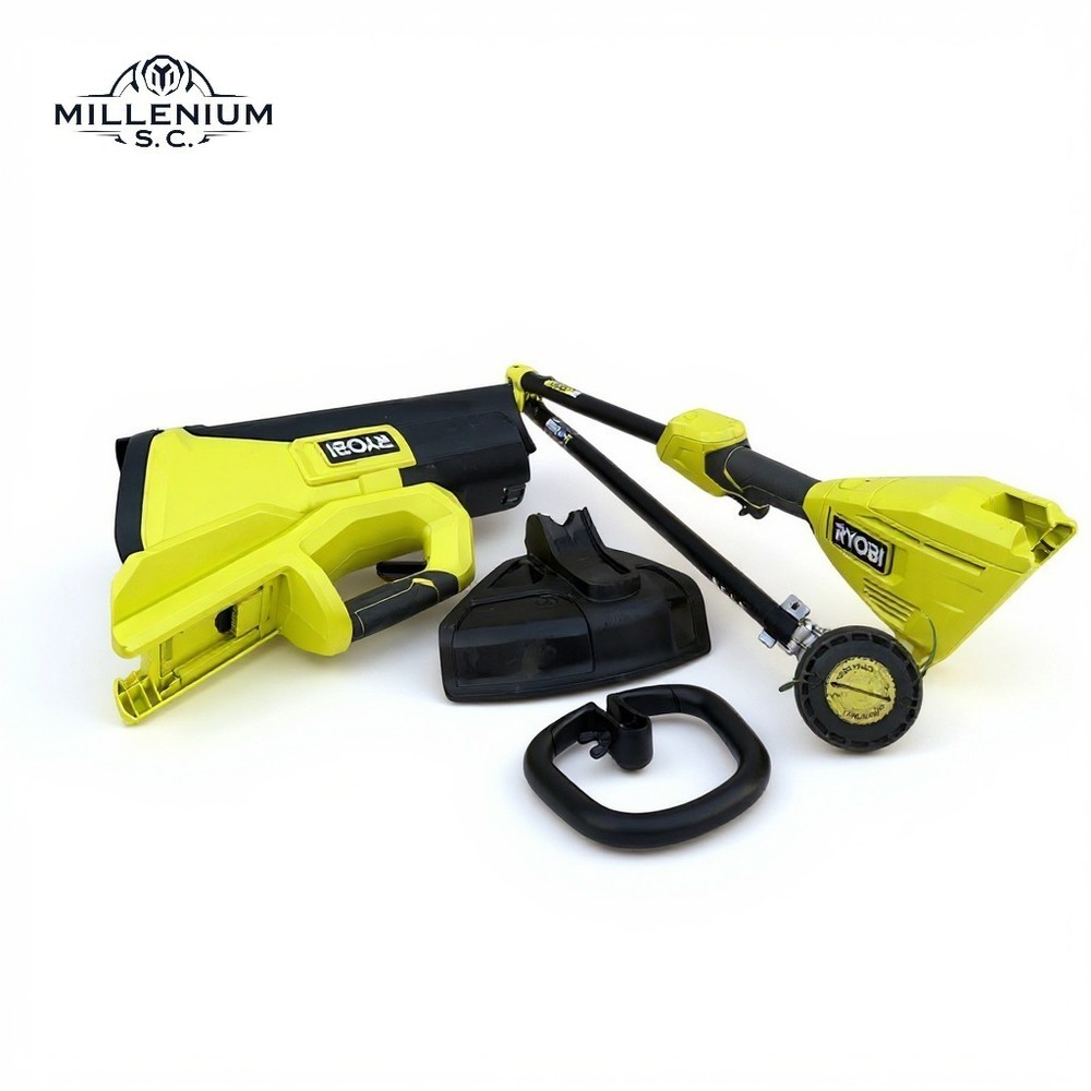RYOBI 40V 15" String Trimmer & 550 CFM Blower Combo Kit - TESTED - Bare Tool