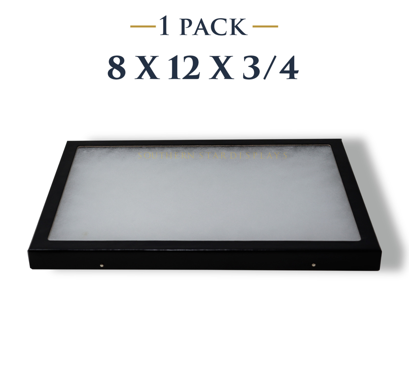 Riker Display Case 12 x 8 x 3/4 Arrowheads Fossil Pin Medal Coins USA Shadow Box