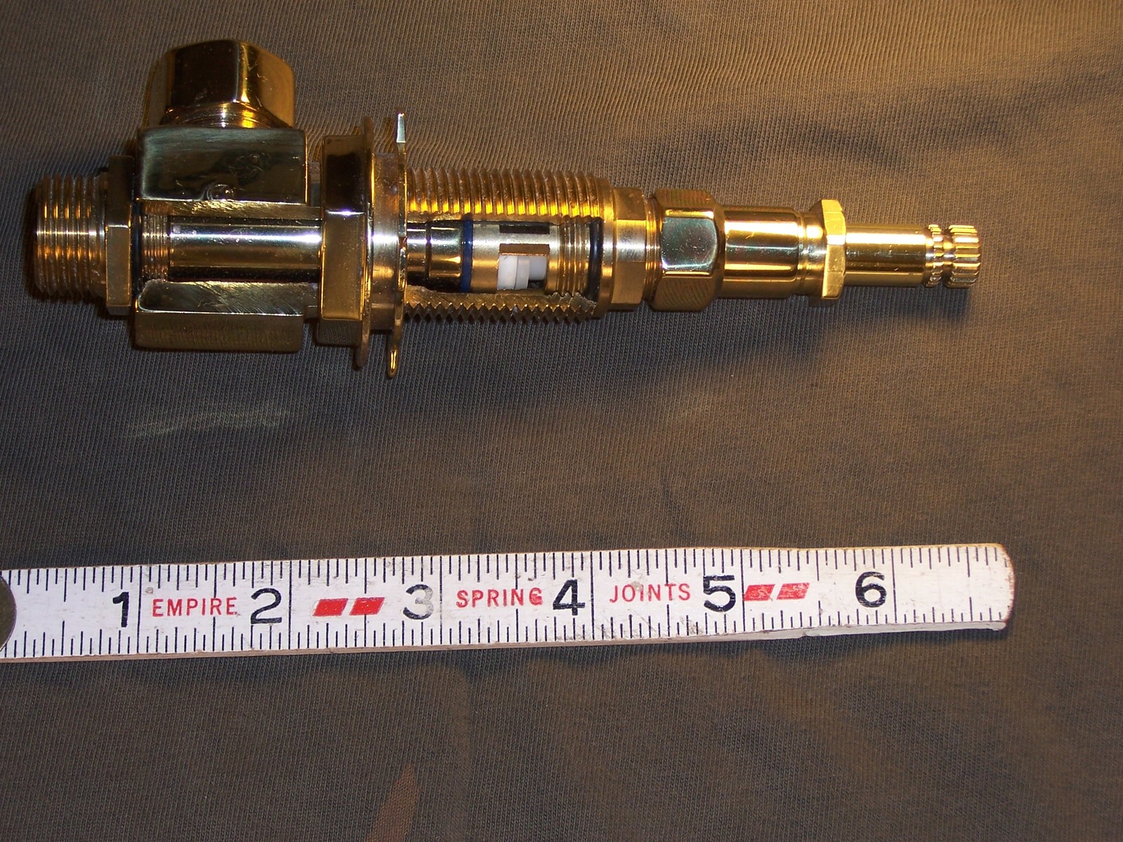 VINTAGE CUTAWAY DISPLAY SALESMANS SAMPLE ADVERTISING BRASS VALVE