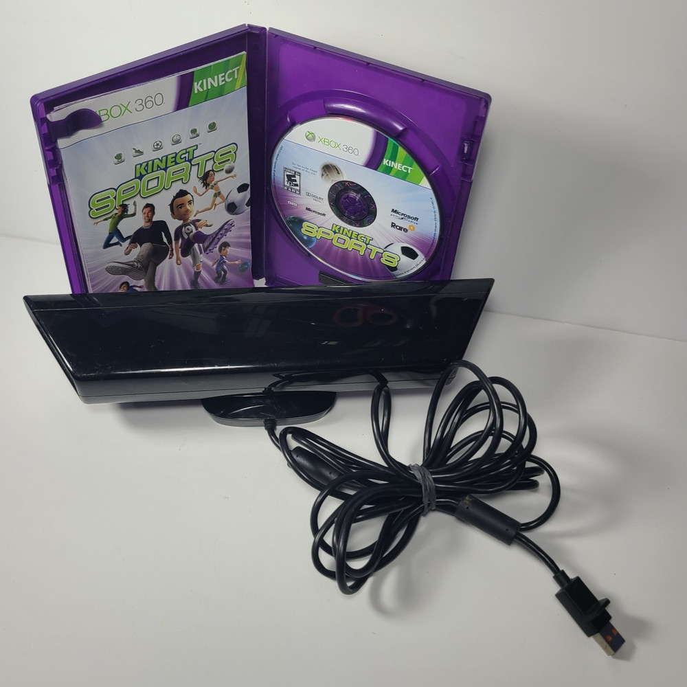 Microsoft Xbox 360 Kinect Sensor with Kinect Sports Game Complete