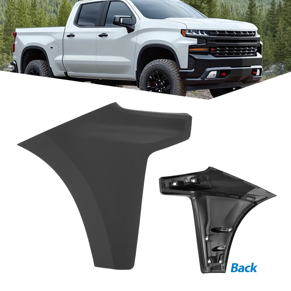 For 2019 2020 2021 2022 Chevy Silverado 1500 Right Bumper End Cap Passenger Side