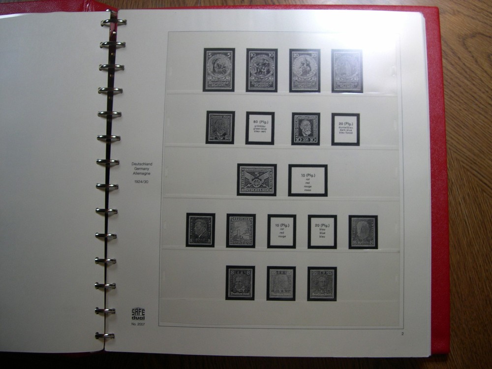 GERMANY 1923-1945 SAFE DUAL SPECIALTY HINGELESS ALBUM *NEW* UX1