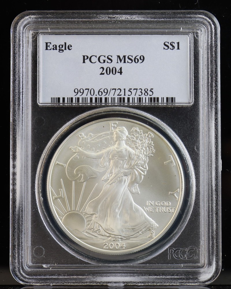 2004 American Eagle PCGS MS69
