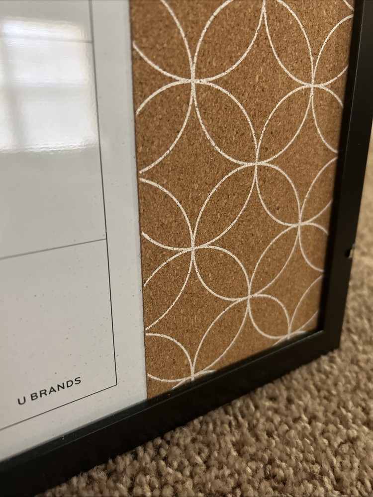 Whiteboard Corkboard Calendar