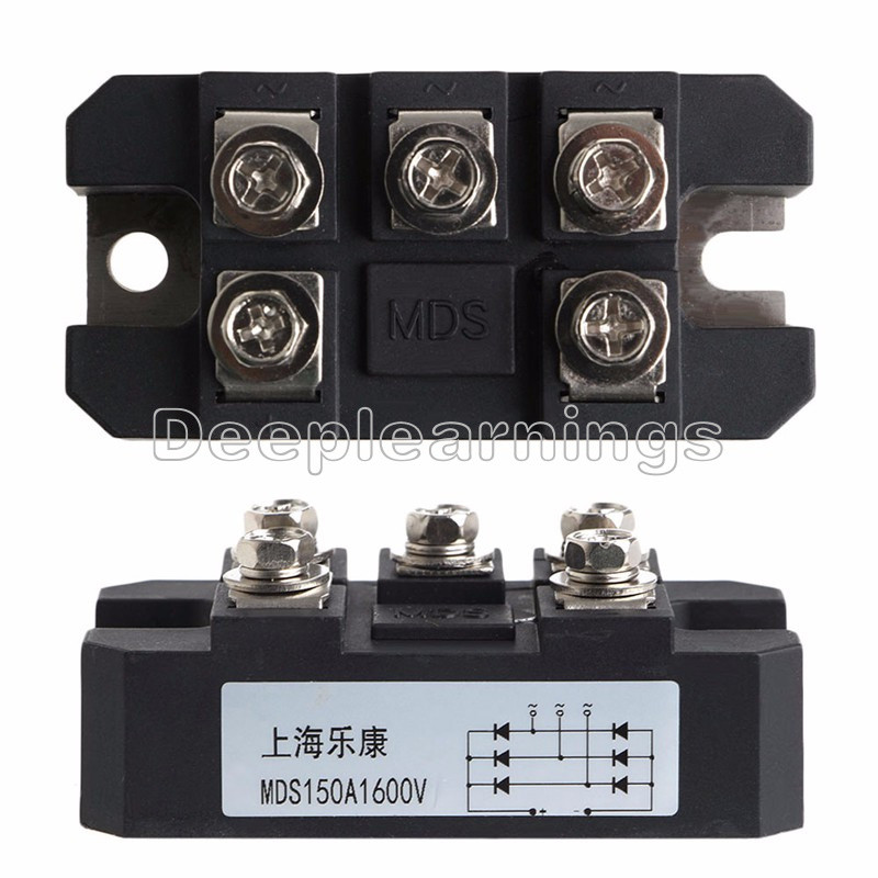 MDS 150A 1600V Three-phas​e Diode Bridge Rectifier Module Board MDS150A