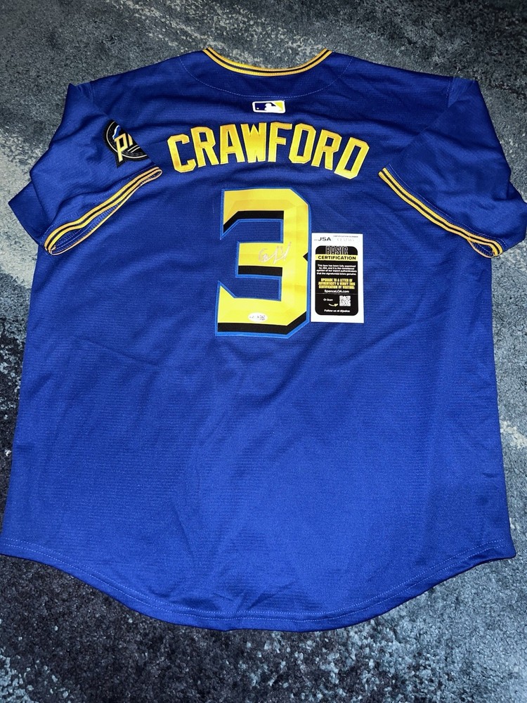 JP Crawford Signed Seattle Mariners Jersey Superstar Slugger JSA Auth #2