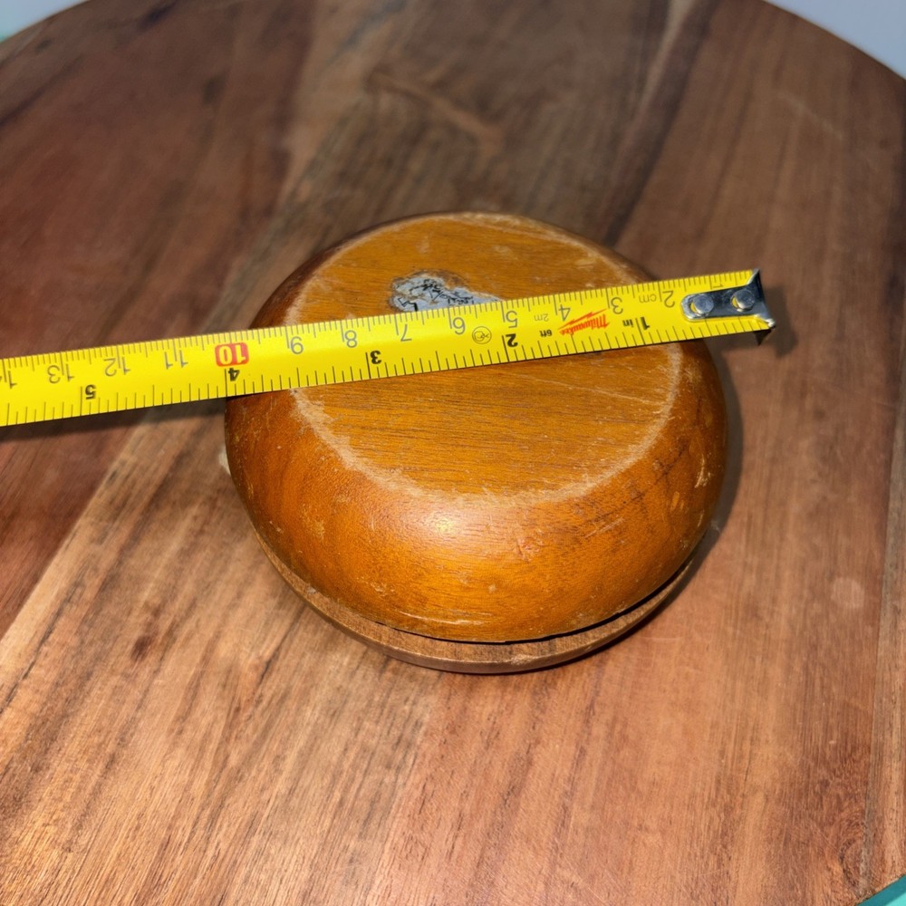 Exec-U-Toy Solid Walnut Vintage Yo-Yo Oversized 4"