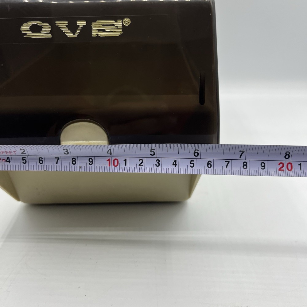 QVS Floppy Disk Plastic Storage Case With Hinged Top - Vintage