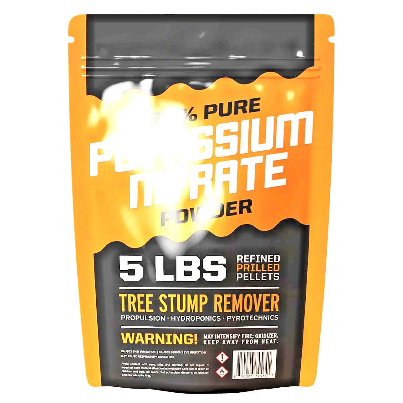 Premium Tree Stump Remover - 5 Pound - 99% Highly Refined - Multipurpose Use