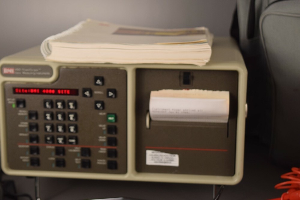 BMI PowerScope Power Scope 4800 Disturbance Measuring A112 Current Probe Manual