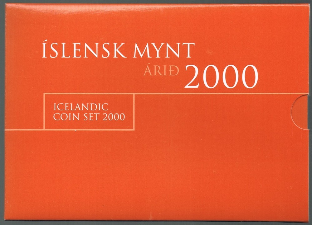 ICELAND - Icelandic Mint Set 2000 - Original Packaging - Uncommon Set