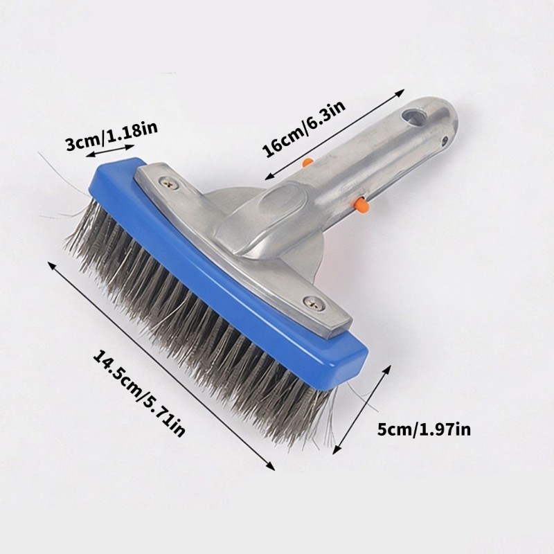 5Inch Pool Algae Detail Brush Pool Cleaning Brush for Efficient Algae Removal