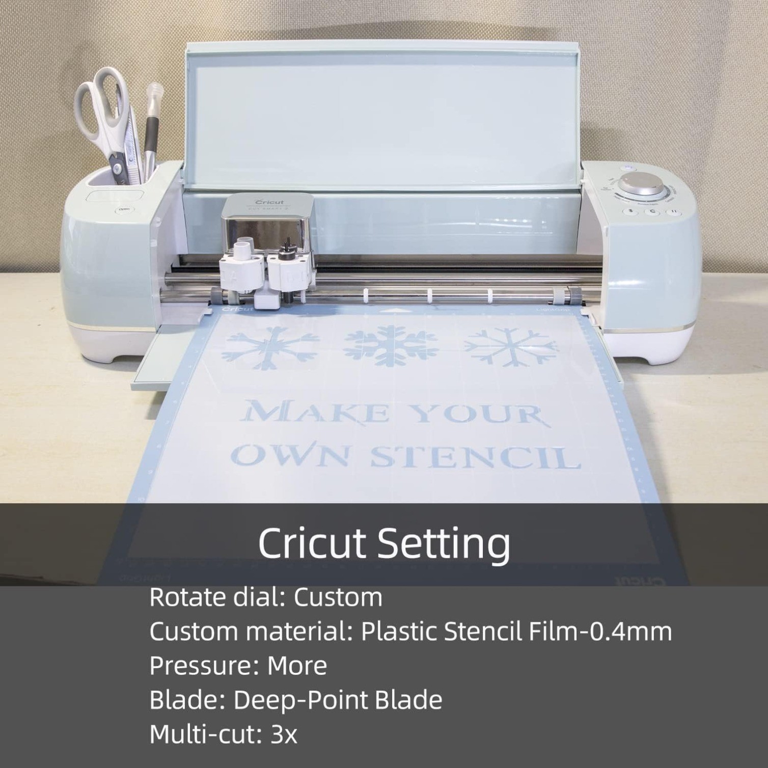 10 PCS 12X12 inch 10mil Blank Mylar Stencil Sheets,Milky Translucent PET Blank