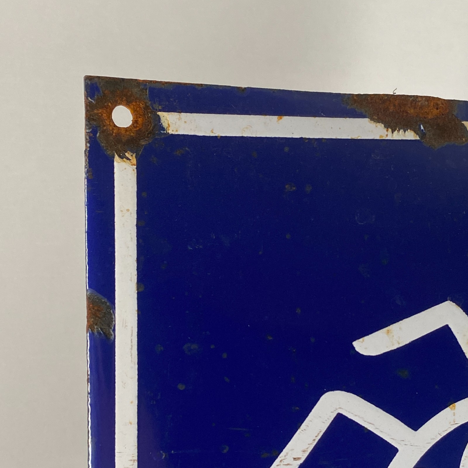 Piaggio Vespa Enamel Sign - 60x35cm (23.6x13.8") - Retro Service Vintage Signage