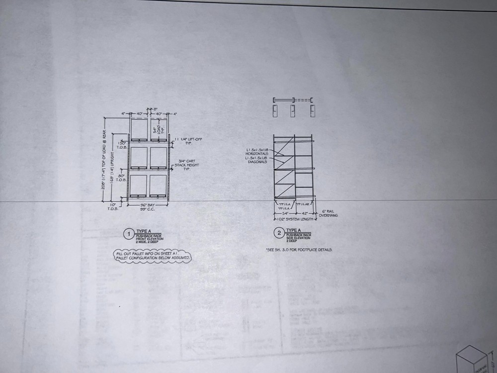 Advance - Push Back Pallet Racking