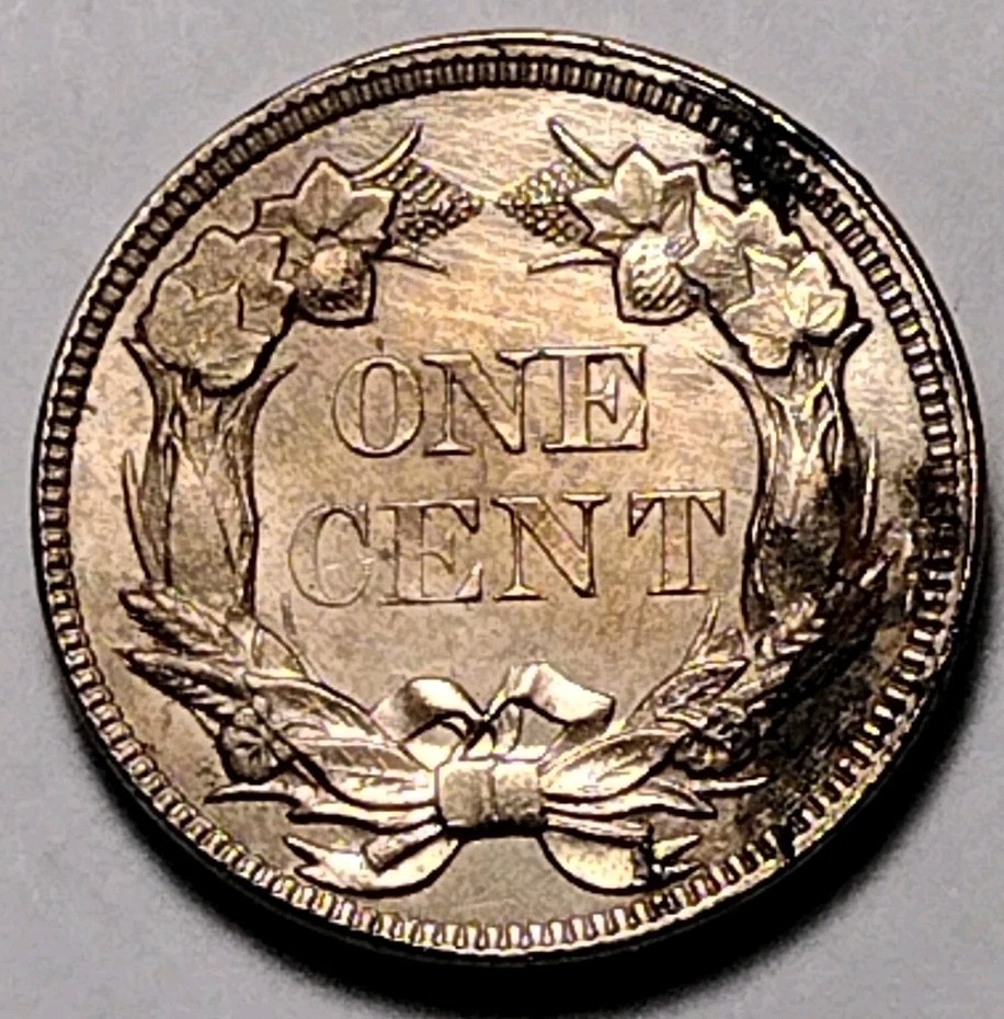 1857 1C Flying Eagle Cent C25-297