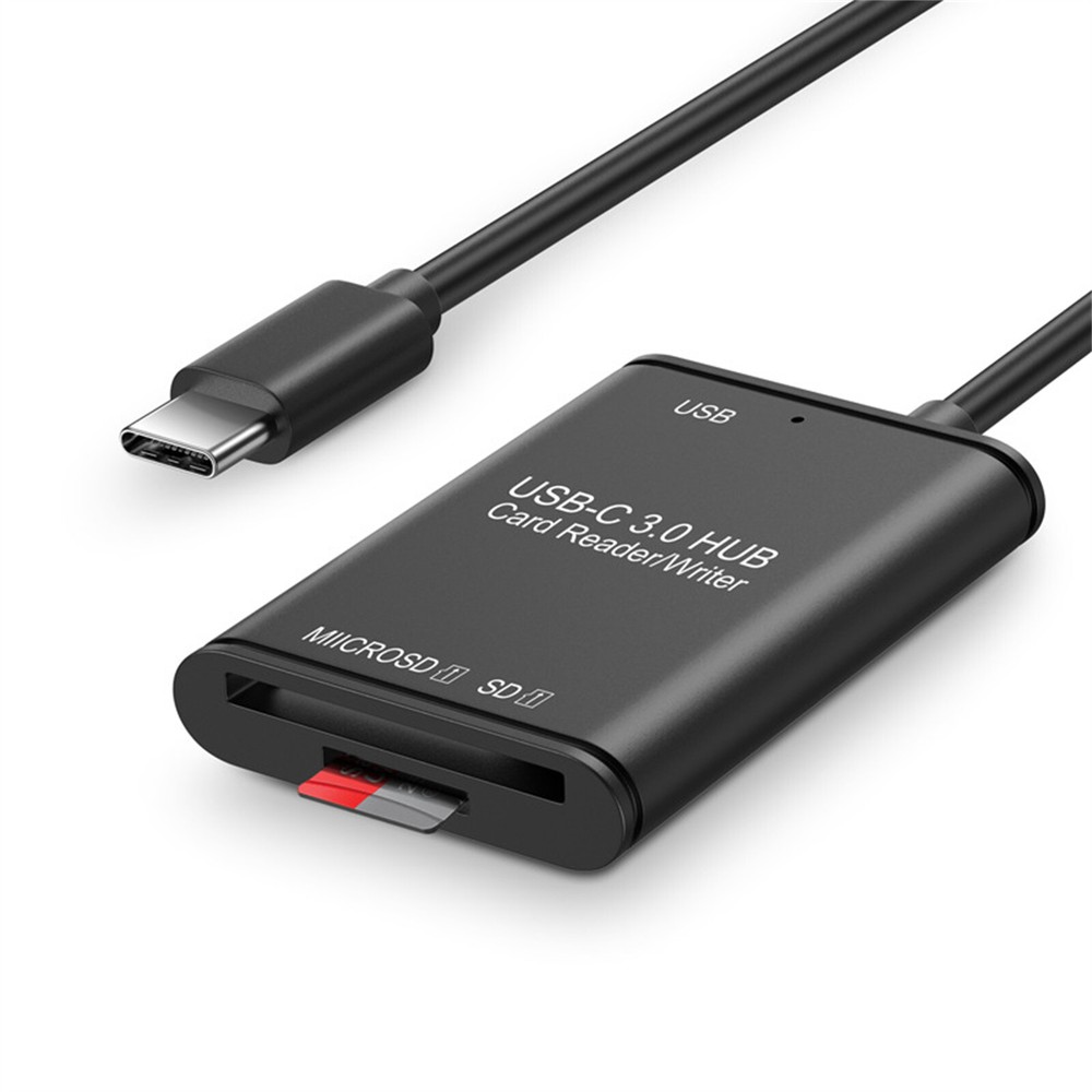 USB C to SD Card Reader Writer OTG Adapter USB 3.0 Micro SD Memory Card ReaderrM